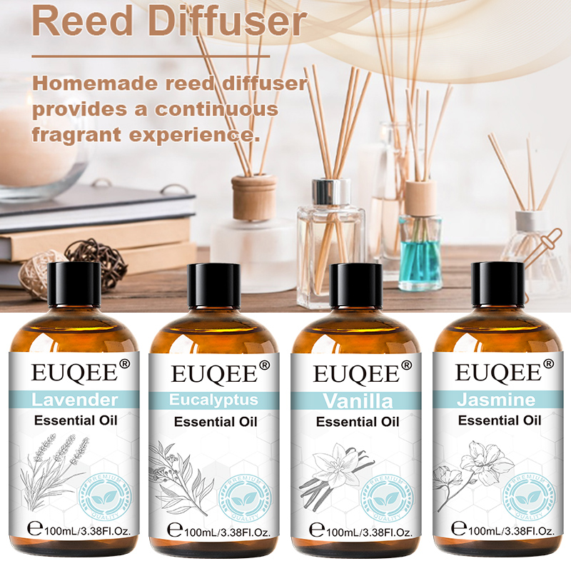 Perfume Fragrance Diffuser - Olio essenziale 100ml con contagocce Olio