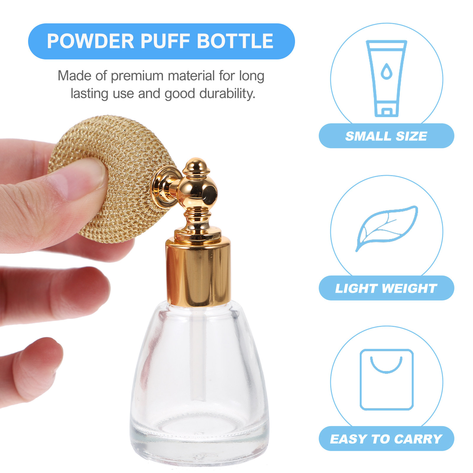 Perfume Fragrance Powder - Flaconi Vuoti per Profumo da 10