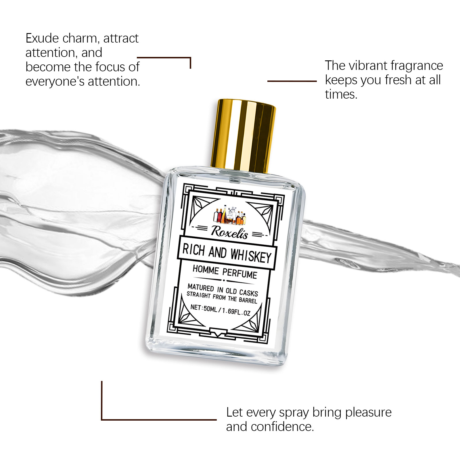 Roxelis 50ml Profumo da Uomo C - Perfume Fragrance Perfume recensione e prezzo